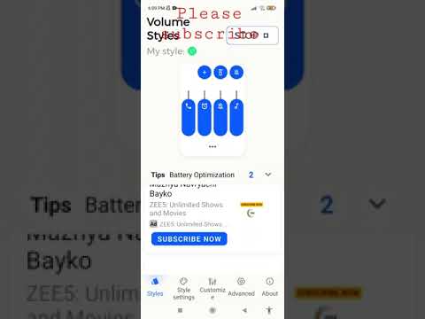 Amazing app for Android Amazing trick! volume styles app.how to make my phone interesting 😎