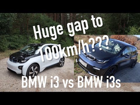 Drag Battle BMW i3 60Ah + REX vs. BMW i3s 94Ah / 0-100 km/h ACCELERATION