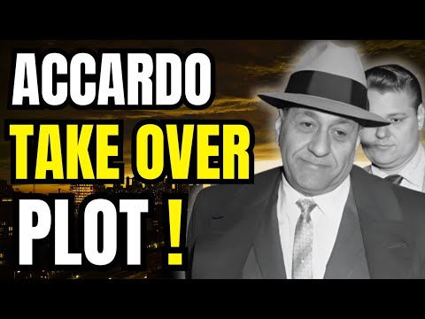 Tony Accardo to TAKEOVER the COMMISSION !  MOB BOSS RECORDED