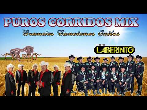 GRUPO LABERINTO Y GRUPO CUARTO DE MILLA EXITOS || PUROS CORRIDOS MIX 2021