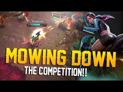 MOWING DOWN THE COMPETITION!! Vainglory 5v5 Gameplay - Skye |CP| Jungle Gameplay