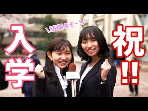 コンピュータ理工学科 【青山学院大学 入学式】新入生に聞いてみた！【東進TV】