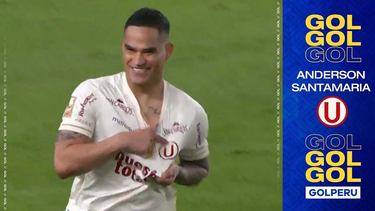 Torneo Clausura 2025: Anderson Santamaría marcó el Universitario 2-0 Atlético Grau