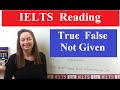 IELTS Reading Tips: True False Not Given 