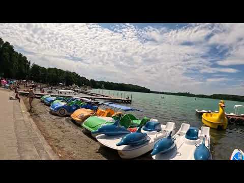 Jezioro Jaroszewskie. Sieraków Wielkopolski.