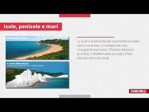 L'Europa Fisica - i concetti chiave (tratto da Vivi la geografia)