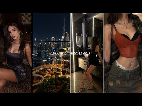 1000 subliminales en uno (tardé un mes en hacerlo) 🚨
