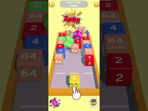 Cube Chain 2048 : Merge 3D video thumbnail