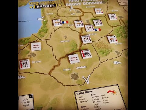 Field Commander Rommel - Playthrough [1940 France Ghost Division]