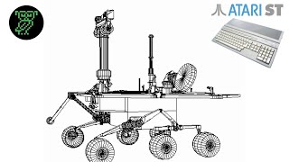 Mars Rover Animation | Atari ST