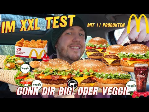 McDonald’s: Big Gouda, Big Tasty Red Steakhouse, McVeggie und mehr im Test #mcdonalds