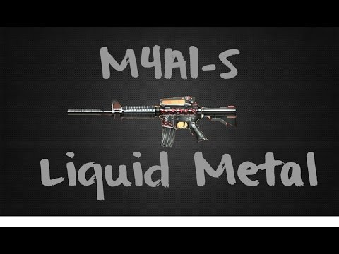 Crossfire NA Armory - M4A1-S Liquid Metal Gameplay
