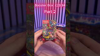 Phantasmal Flames Booster Unboxing - Part 2! #pokemon #smallyoutuber  #pokemontcg #subscribe #tcg