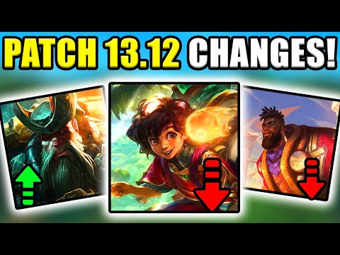 All *NEW* Patch 13.12 Changes!
