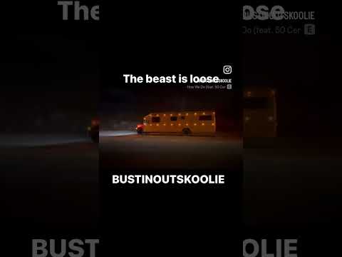 DIY LED’s on your Skoolie are super bright ￼ #bustinoutskoolie #skoolie ￼