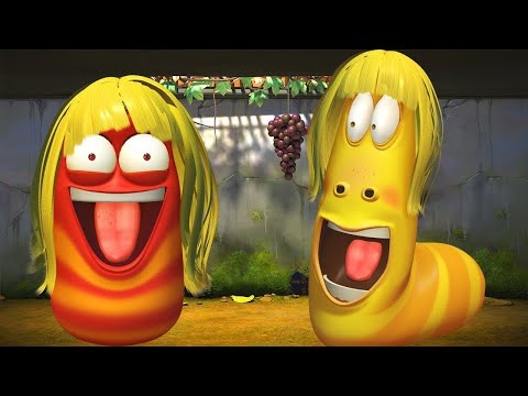 Capa de Larva Peruca | Desenhos animados para crianças | WildBrain em Português
