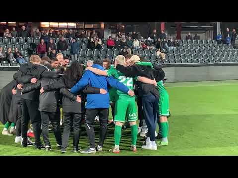 So jubelt VfB Hohenems nach dem 5:0-Sieg in Altach