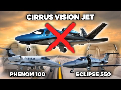 Cirrus Vision Jet Mistake - Eclipse 550 vs Phenom 100: Which One Should I Buy?