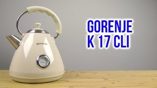 Gorenje K17CLI - відео 2