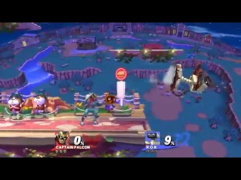 Smash 4 ledges