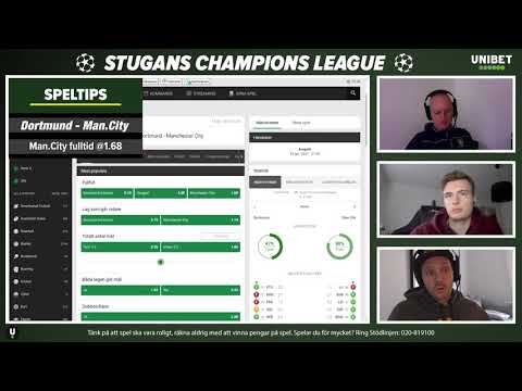 Speltips Dortmund - Manchester City | Onsdag 14/4