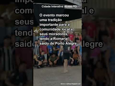 festejos de São Miguel em Almas-TO teve sua primeira Romaria #romaria2025 #romariasaomiguelarcanjo