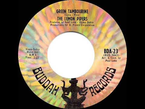 1968 HITS ARCHIVE: Green Tambourine - Lemon Pipers (a #1 record--mono 45 )