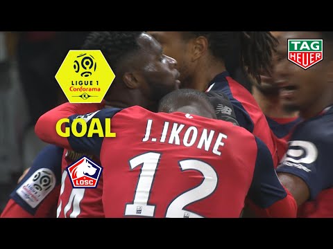 Goal Nicolas PEPE (28') / LOSC - Olympique Lyonnais (2-2) (LOSC-OL) / 2018-19