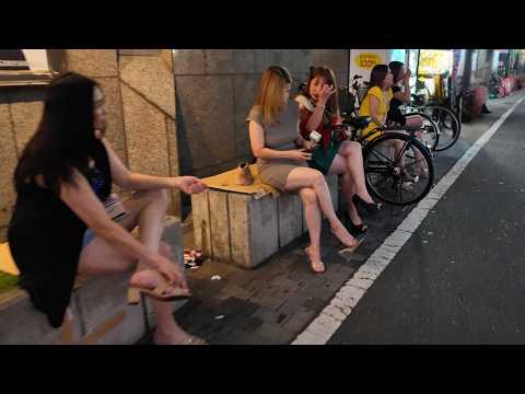 Japan Osaka Nightlife Street Scenes! So Many Pretty Girls! 🇯🇵✨