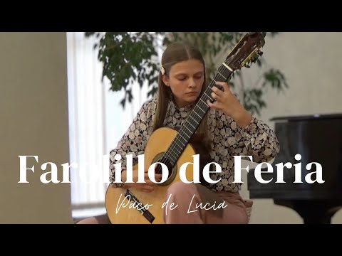 Paco de Lucia - Farolillo de Feria, live by Andjela Misic