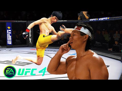 UFC4 Bruce Lee vs Bolo Yeung EA Sports UFC 4 PS5