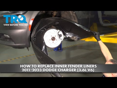 How to Replace Inner Fender Liners 2011-2023 Dodge Charger 3.6L V6