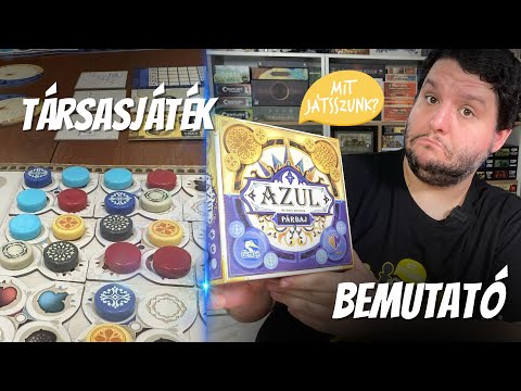 Csavarjunk a csempén! - Azul Párbaj Játékbemutató - Mit Játsszunk?
