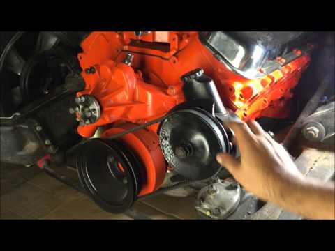70 chevelle big block 454 pulleys and brackets
