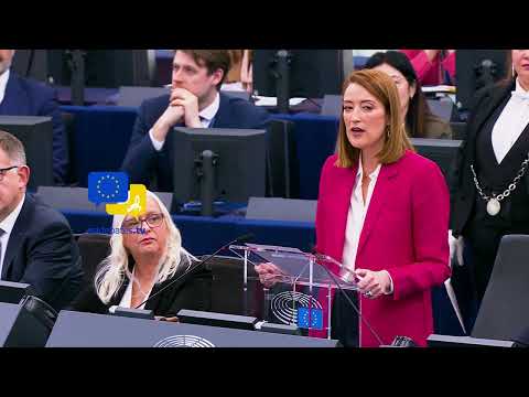 Video Thumbnail: 💜 “When Women Step Back, Europe Loses” – Metsola’s Powerful Women’s Day Speech!