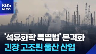 석유화학 특별법 시행…울산 산업 재편 압박 / KBS  2026.04.15.