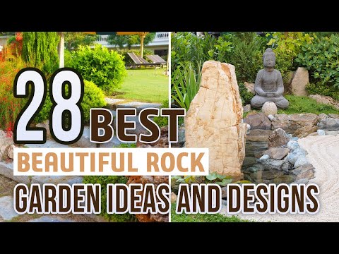28 Beautiful Rock Garden Ideas and Designs