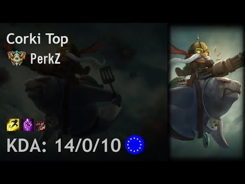Corki Top vs Karthus - PerkZ - EUW Challenger Patch 7.17
