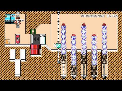 雪玉とたわむれて/Snowball Game by zen-mai* - Super Mario Maker 2 - No Commentary 1bz