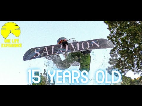 15 YEARS OLD SNOWBOARD Leire Pérez