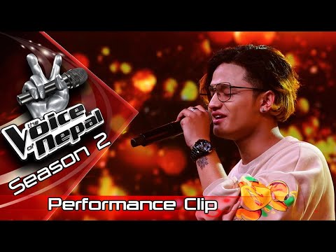 Sanish Shrestha "Ke Yo Maya Ho" - LIVE -The Voice of Nepal Season 2 - 2019