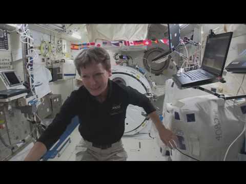 Space Station Crewmembers Discuss Life in Space with Reporters in Iowa and Texas