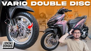 VARIO SATU-SATUNYA DI DUNIA⁉️ Gila, Double Disc Brake Di Depan 😱 Hasil 10 Tahun Main Vario