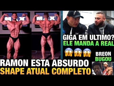RAMON REVELOU SHAPE ATUAL ABSURDO - GIGA DIZ QUE VAI BRIGAR PELA ULTIMA COLOCAÇÃO + ANGELA BORGES