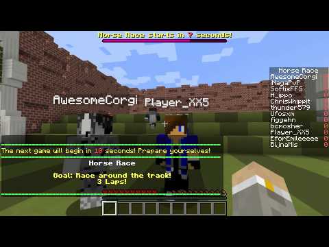 DualDGaming spelar Minecraft Minigames - På Hypixel Med Vänner