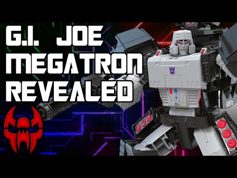 GI Joe Megatron REVEALED! (Plus History of Transformers X GI Joe Toys)