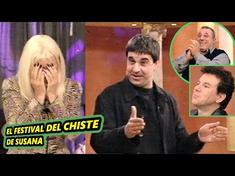Los cómicos de VIDEOMATCH hacen estallar a Susana Gimenez - Festival del Chiste - Telefe - 1997