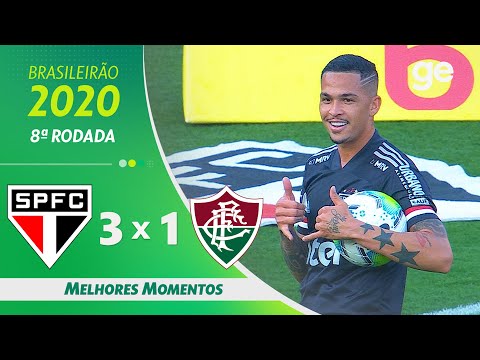 Gols e lances de São Paulo x Fluminense