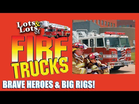 Lots and Lots of Fire Trucks (30 Minutes of Firetrucks for Kids!) - YouTube
