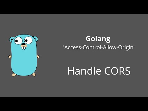 Handle CORS in Golang